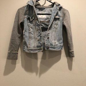 Abercrombie Kids Jean Jacket/hoodie